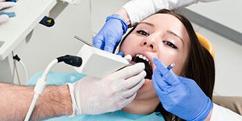 women receiving dental operations